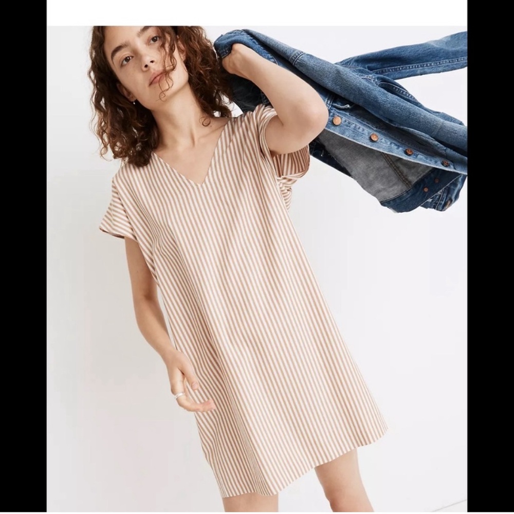 Madewell Striped Dress, S